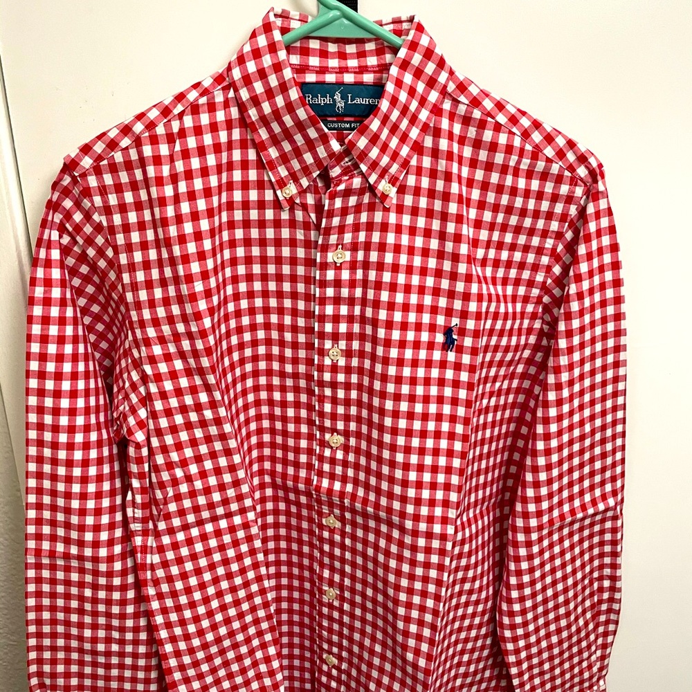 Men’s polo button up SMALL